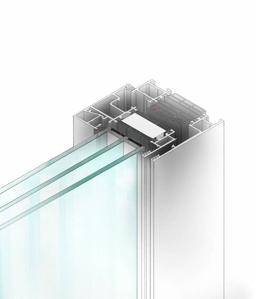 Châssis AluK Oculto