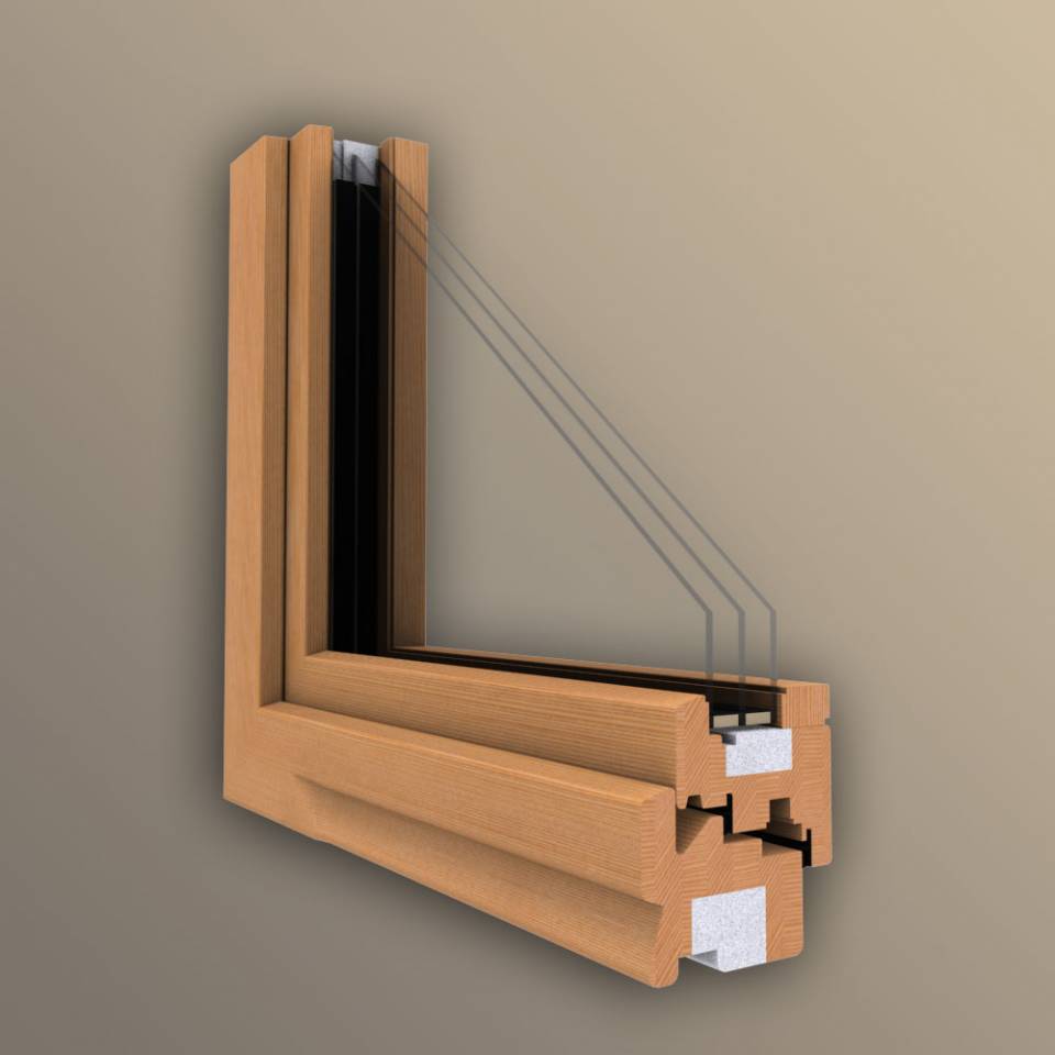 Châssis en bois 90 mm Energyline